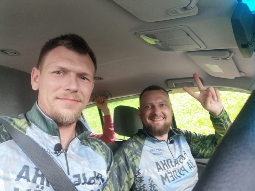 Рыбалка за рулем