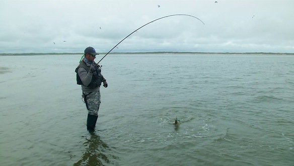 Рыбалка на реке Пильтун. Рыбалка с характером....
